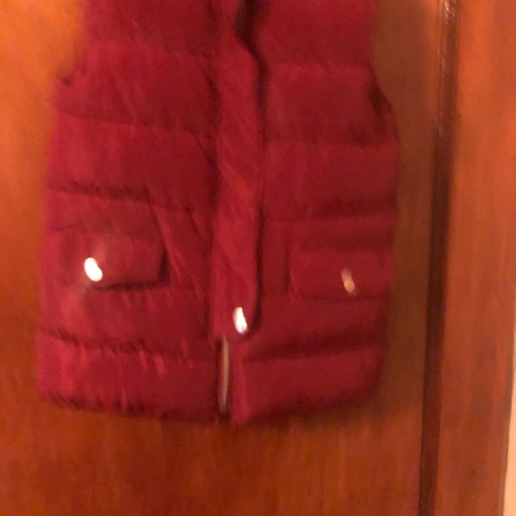 *ZARA* Burgundy vest for girls (Size 9/10) - Picture 3 of 4